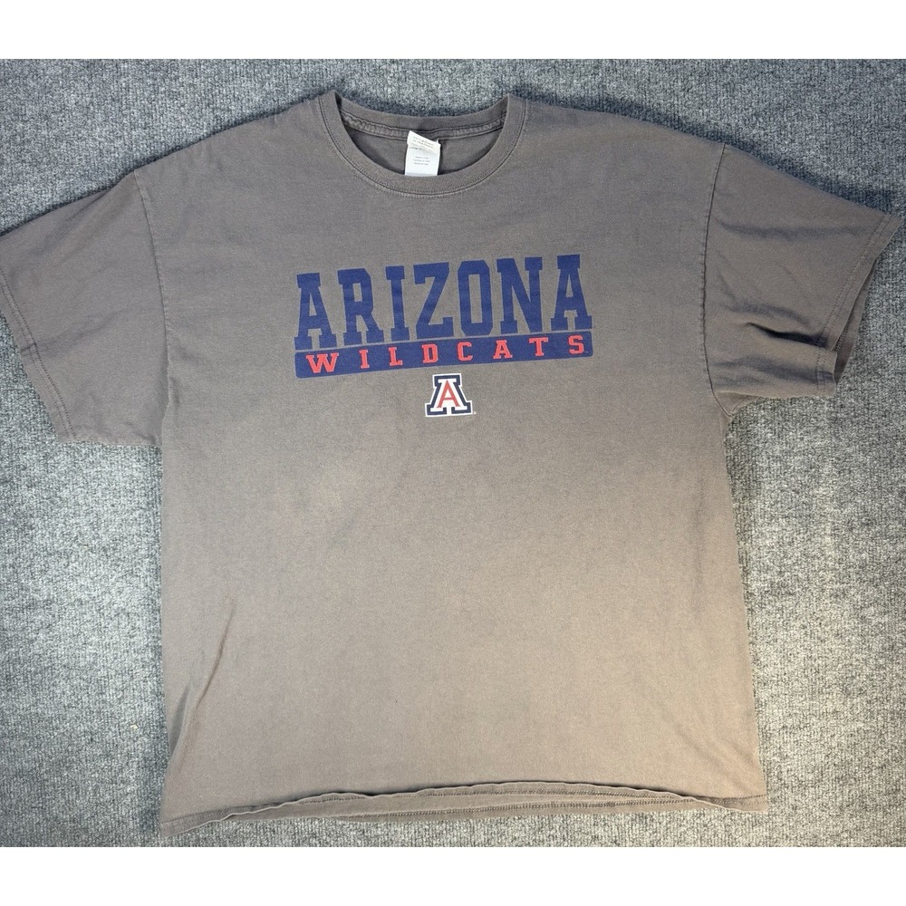 Arizona Wildcats Gray T Shirt Men's XL University of Arizona NCAA Graphic Tee